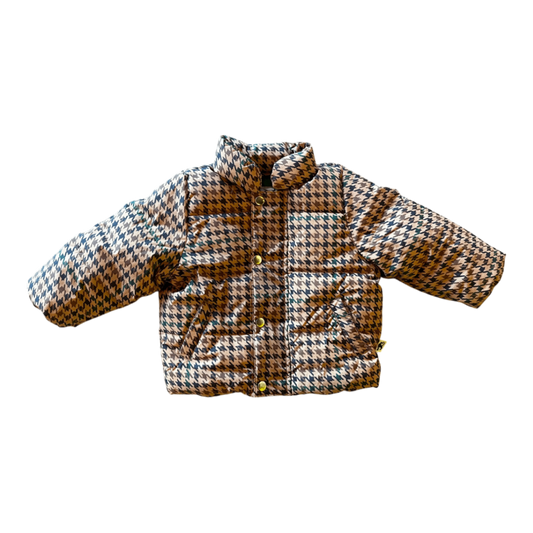 Mini Rodini Jacket Multicolor (Brown, Black, Off-white)
