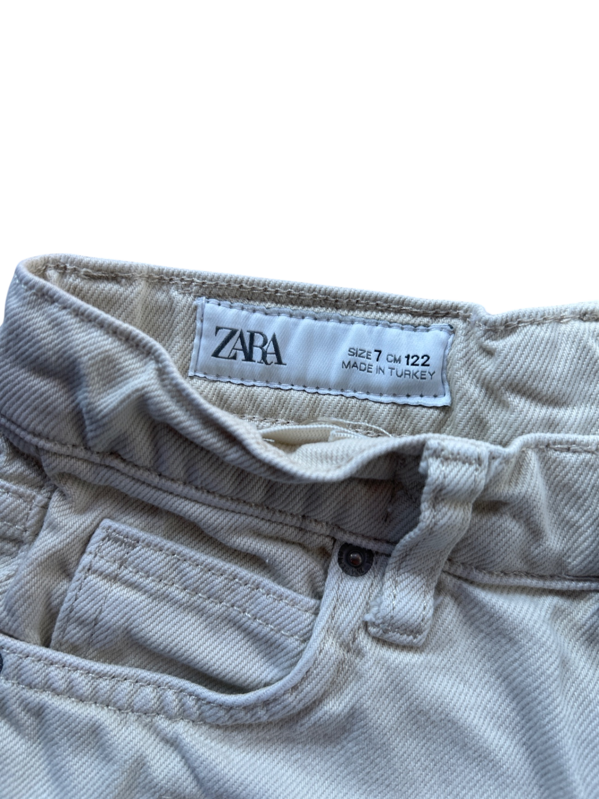 Zara Jeans Light Gray