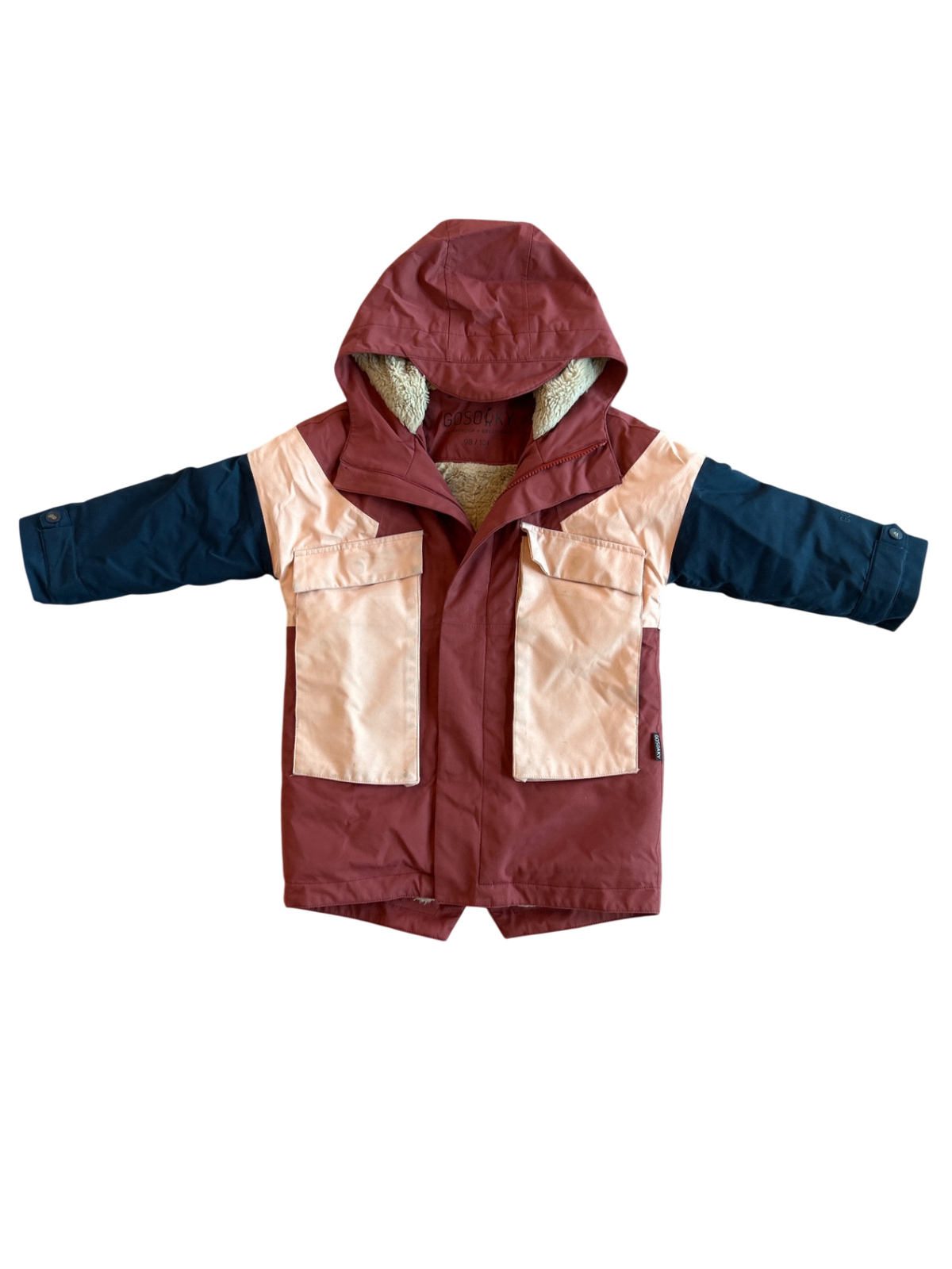 GOSOAKY Snowsuit Burgundy, Peach, Navy