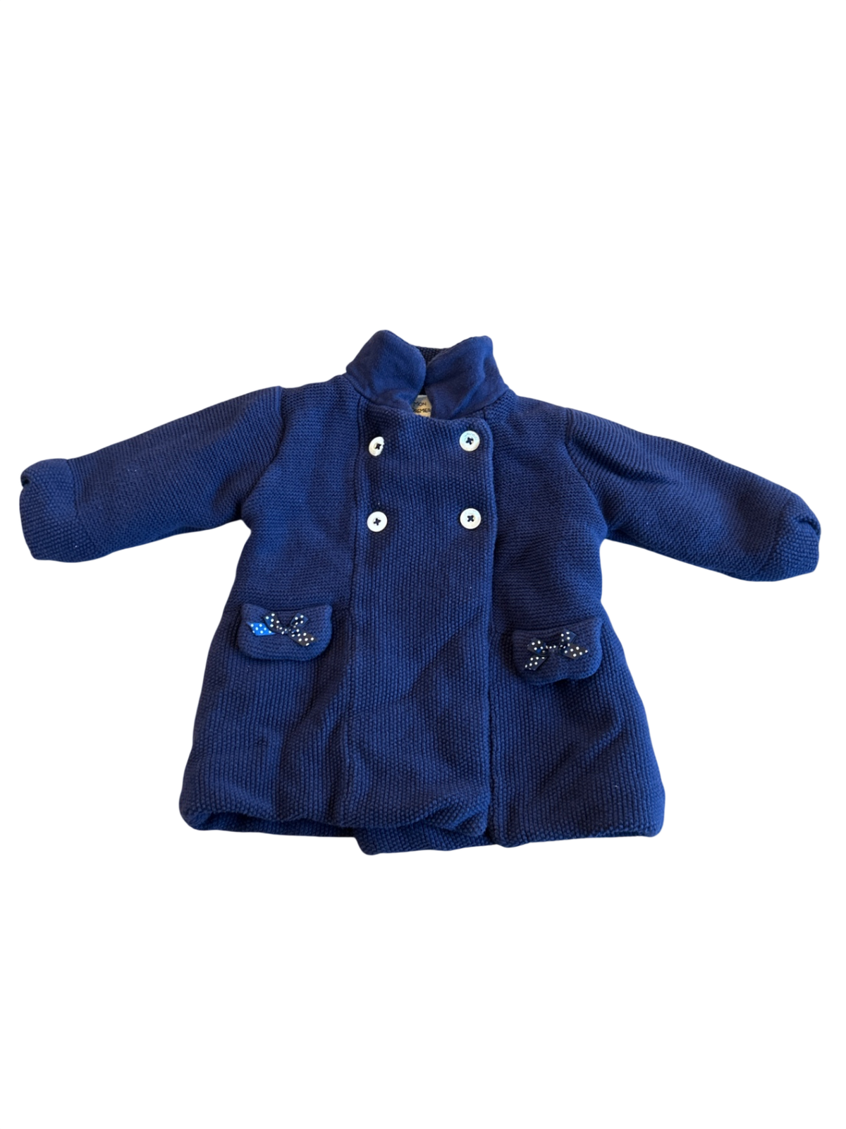 mon premier manteau jacadi Jacket Dark Blue