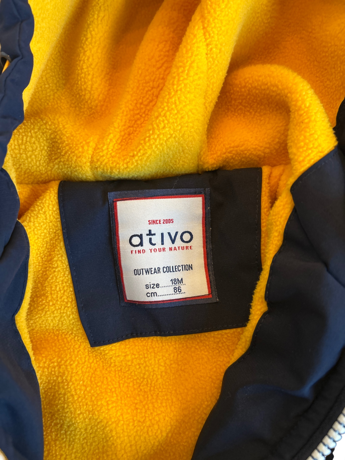 ativo Jacket Navy Blue