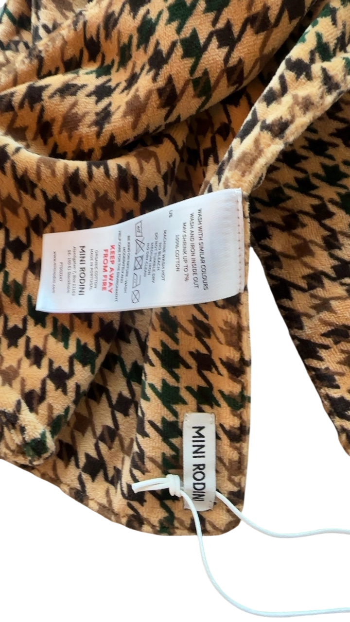 Mini Rodini Scarf Brown, Black, Green