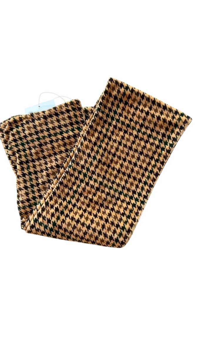 Mini Rodini Scarf Brown, Black, Green