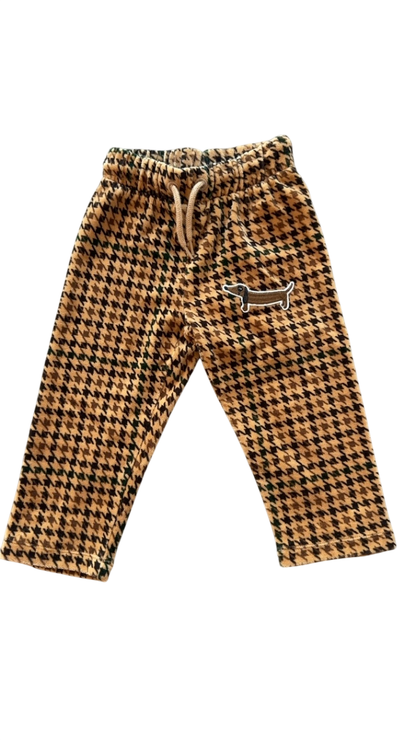 Mini Rodini Pants Brown and black