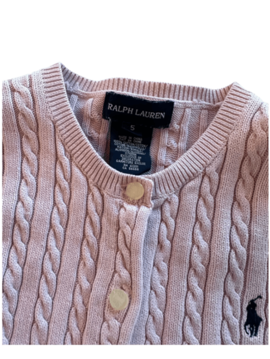 Ralph Lauren Cardigan Pink