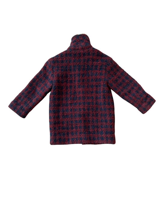 maan belgium Jacket Red and navy blue