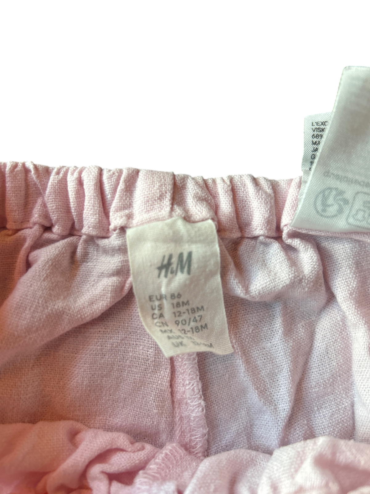 H&M Shorts Light pink