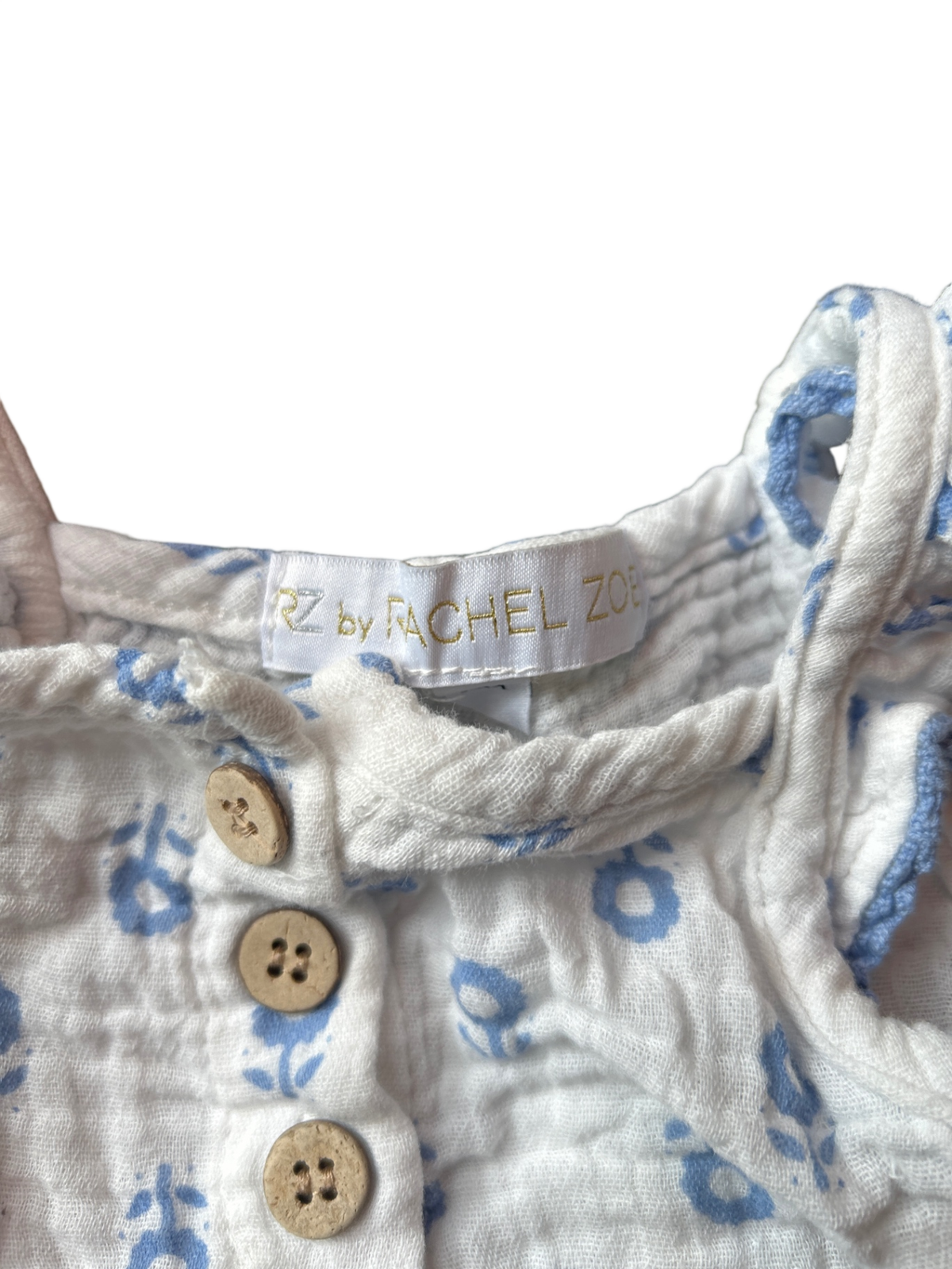 rz by rachel zoe Set Cream and blue