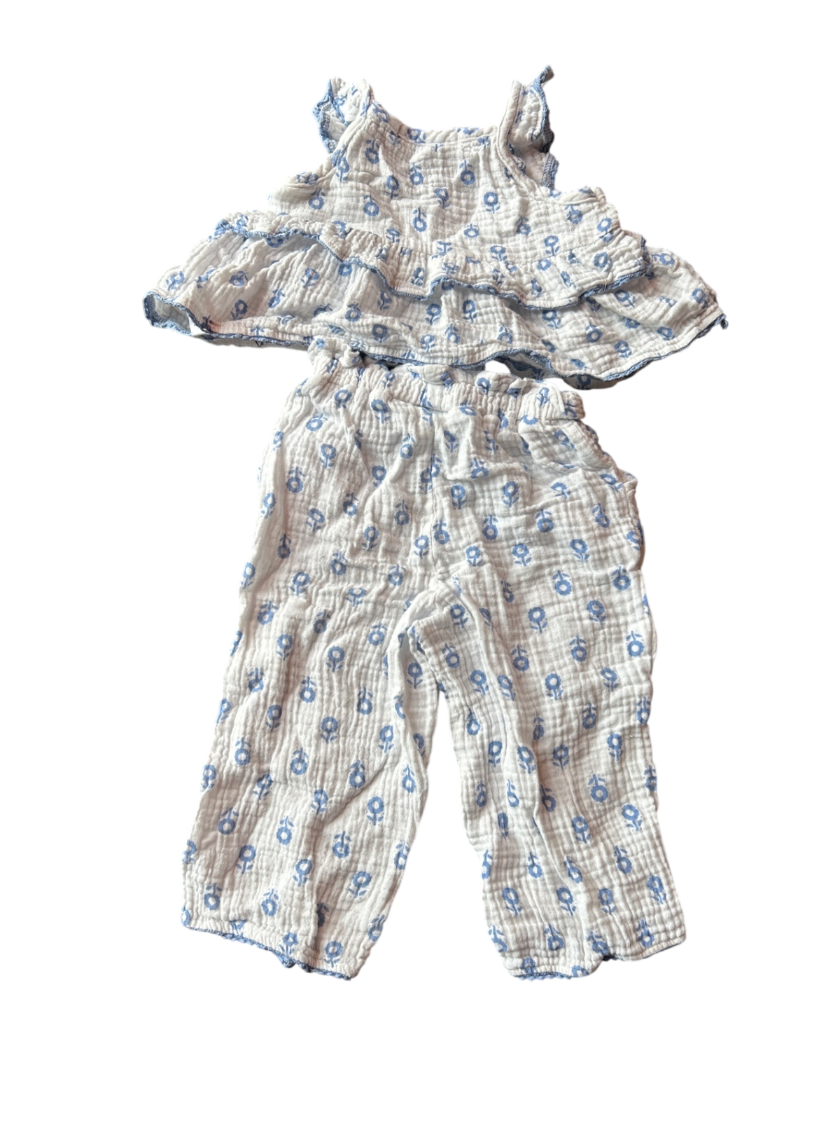 rz by rachel zoe Set Cream and blue