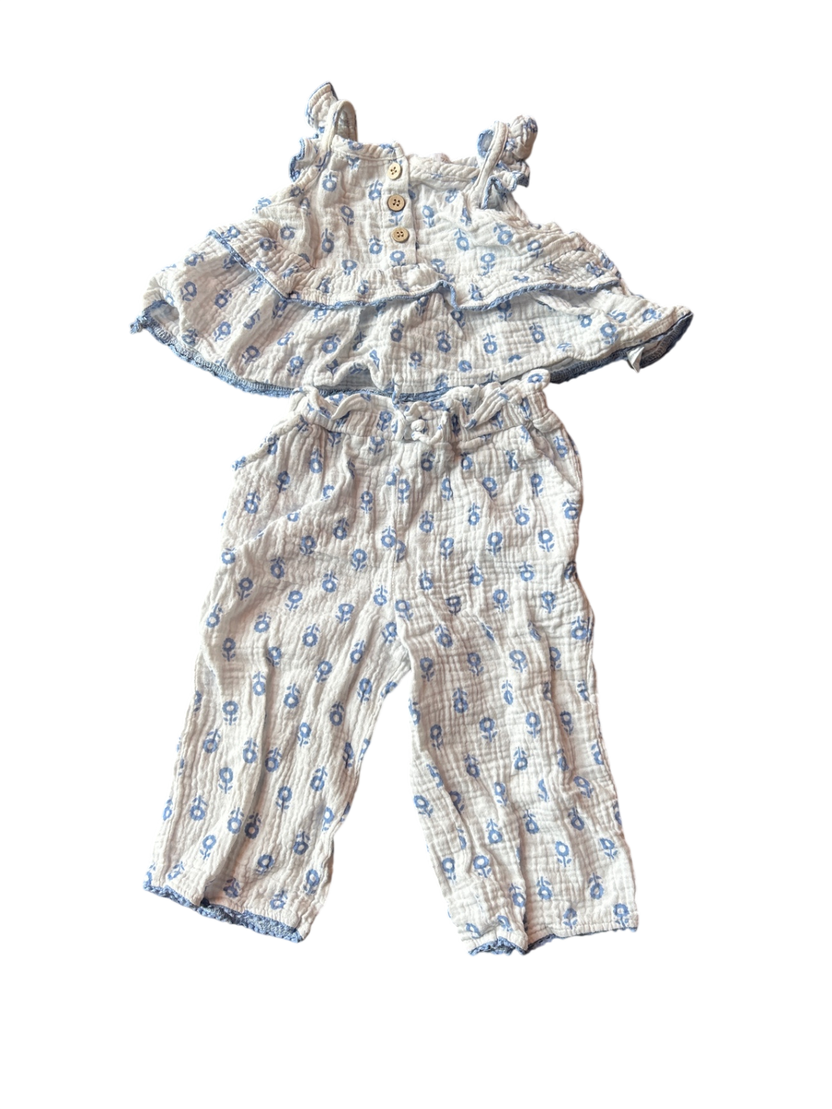 rz by rachel zoe Set Cream and blue