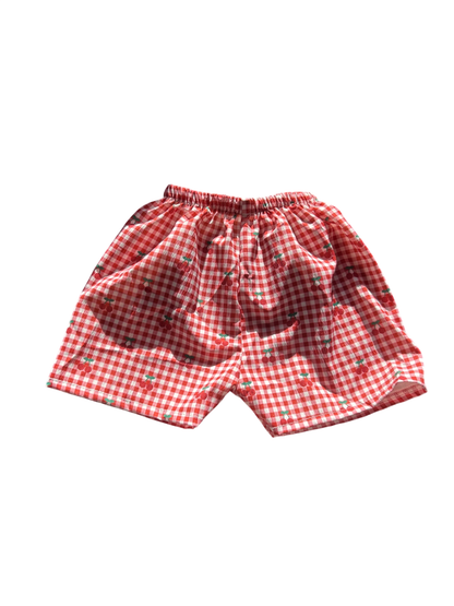 Unknown Shorts Red and white