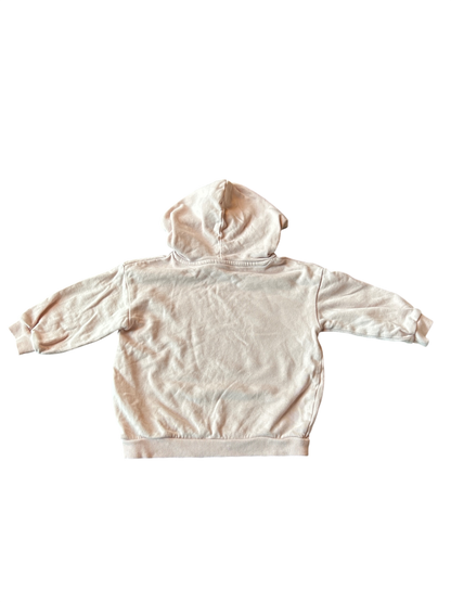 H&M Hoodie Pale pink and cream