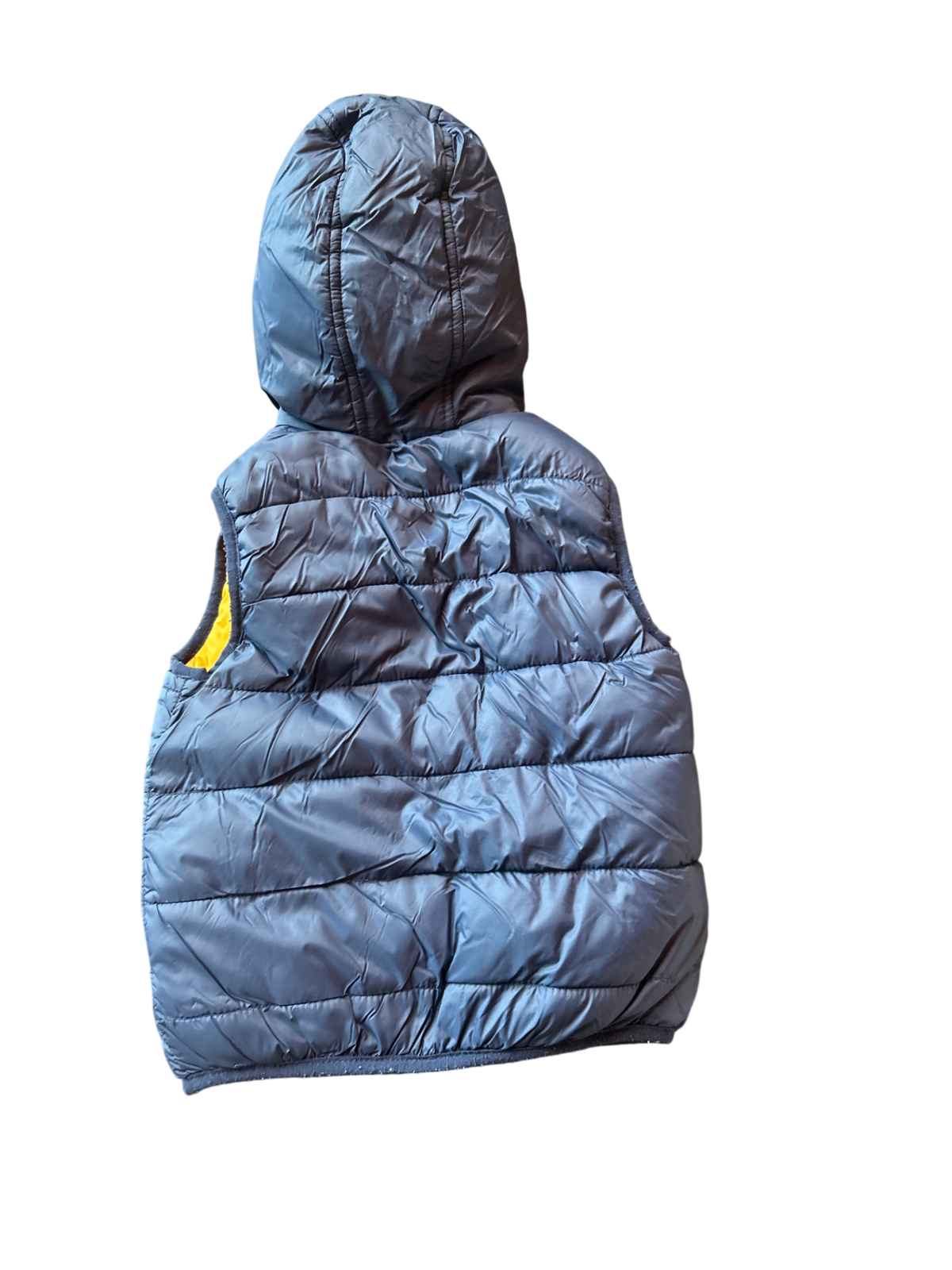 NYC83 Bodywarmer Navy blue with yellow lining and zipper