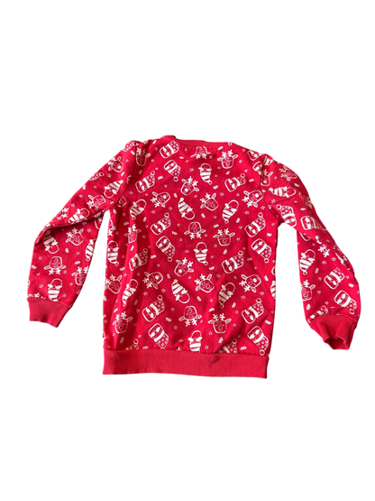 lupilu Sweatshirt Red with white print