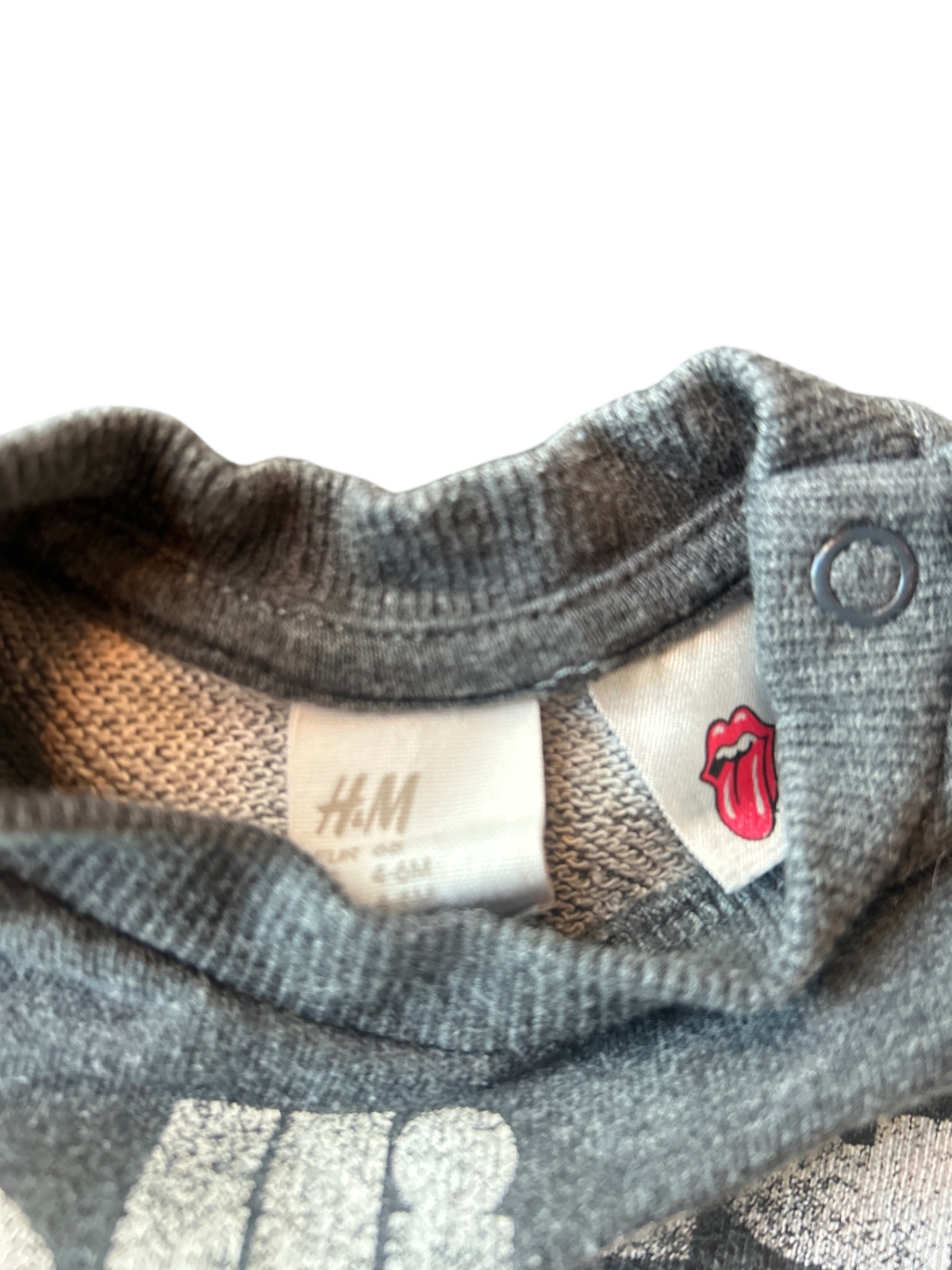 Rolling Stones Sweatshirt Charcoal gray