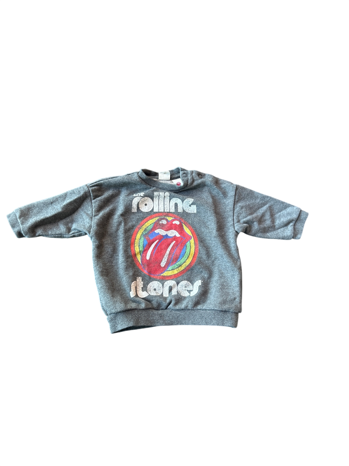 Rolling Stones Sweatshirt Charcoal gray