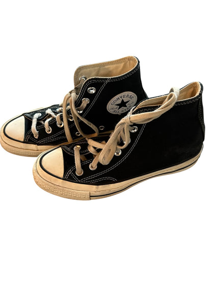 Converse Sneakers Black with off-white soles Vintage edition