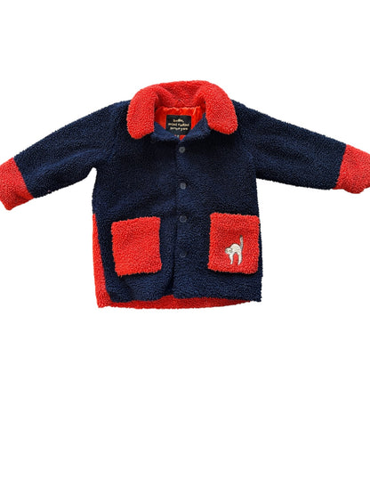 Mini Rodini Jacket Navy blue and red