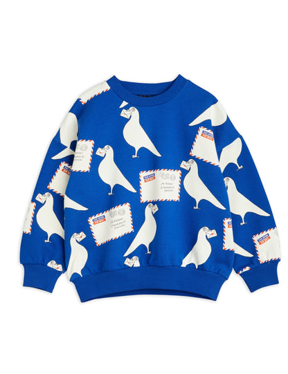 Mini Rodini Pigeons AOP sweatshirt