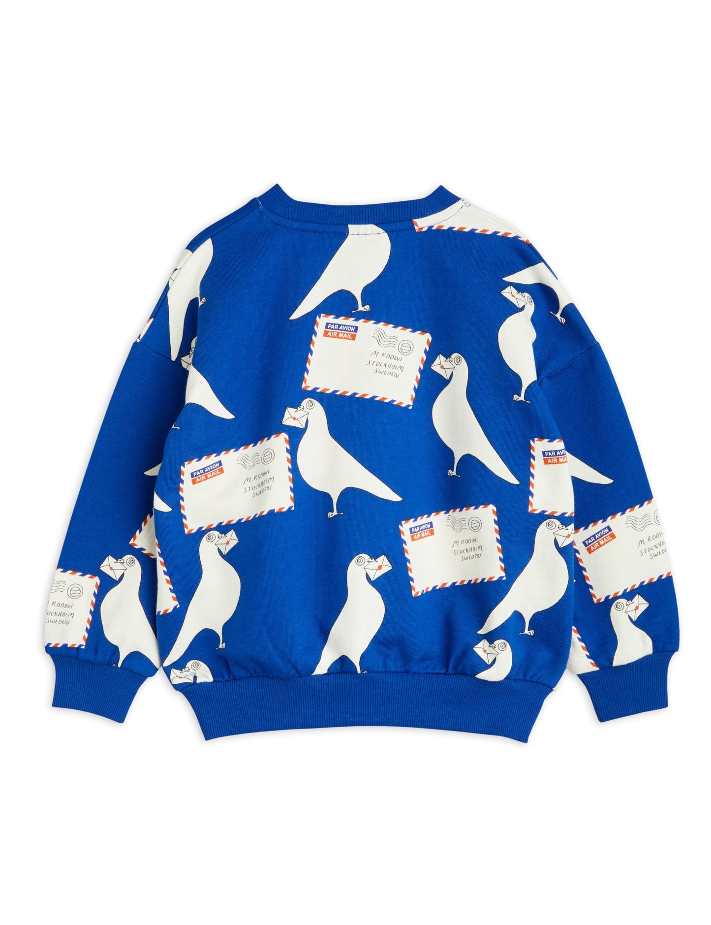 Mini Rodini Pigeons AOP sweatshirt