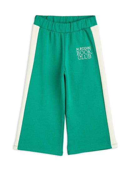 Mini Rodini Book Club Sweatpants Green