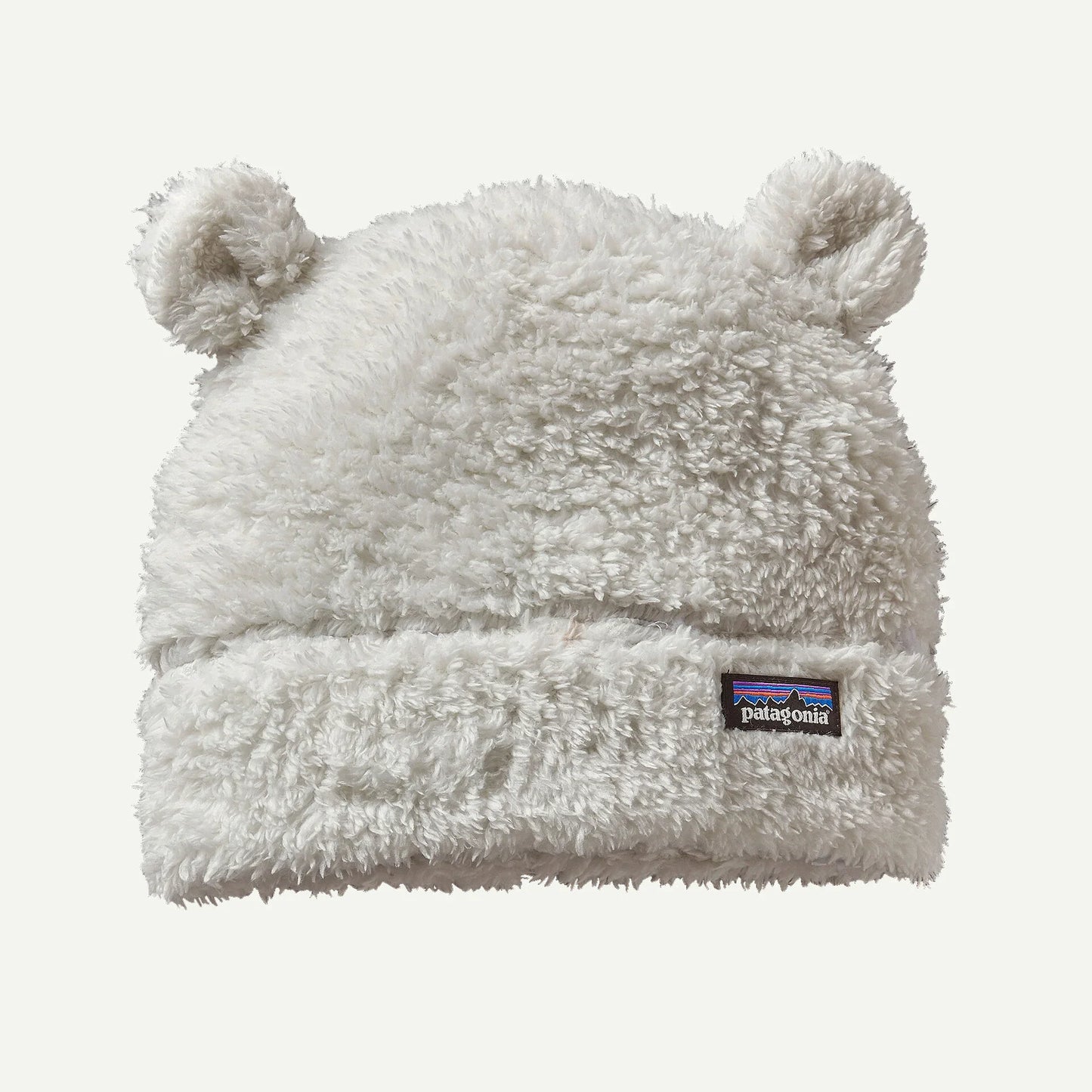 Patagonia Baby Furry Friends Fleece Hat - Birch White