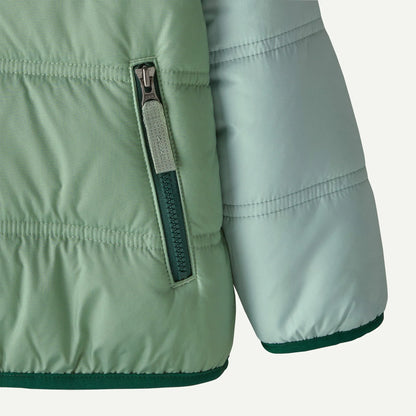 Patagonia Baby Reversible Tribbles Hoody - Ellwood Green