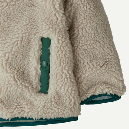 Patagonia Baby Reversible Tribbles Hoody - Ellwood Green