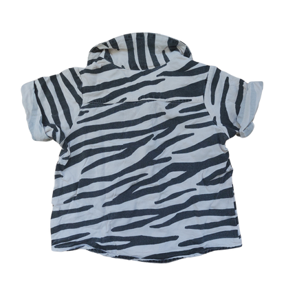 Maed for Mini Zebra Blouse White