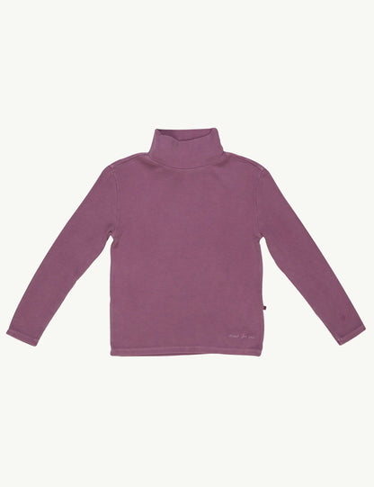 Maed for mini Plum panther turtleneck