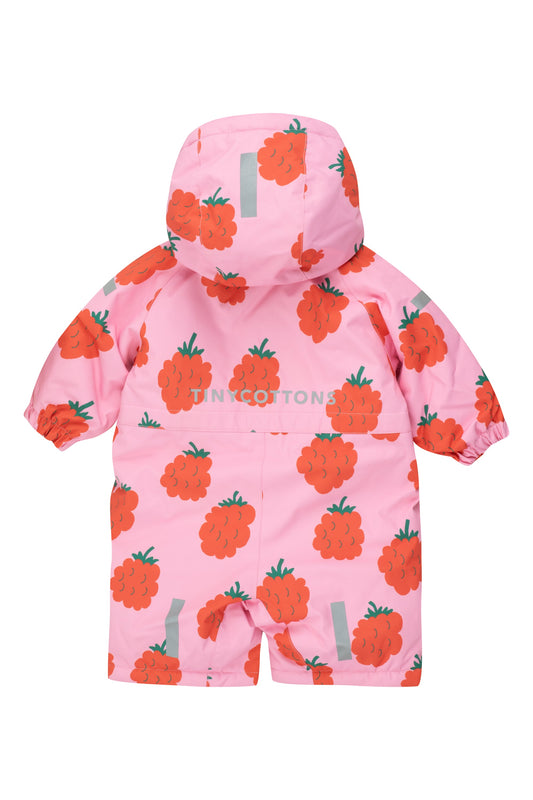 Raspberries snow one- piece