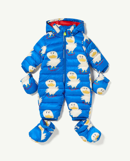 Bumblebee baby overall blue