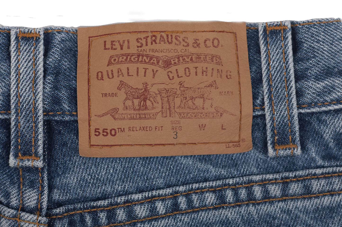 Levi's Jeans 110 Blue Barrel Crop