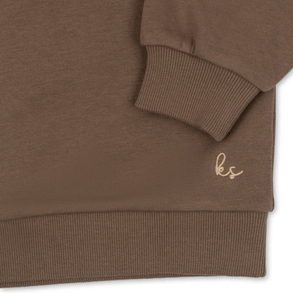 Lou animal hoody - Shitake