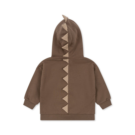 Lou animal hoody - Shitake
