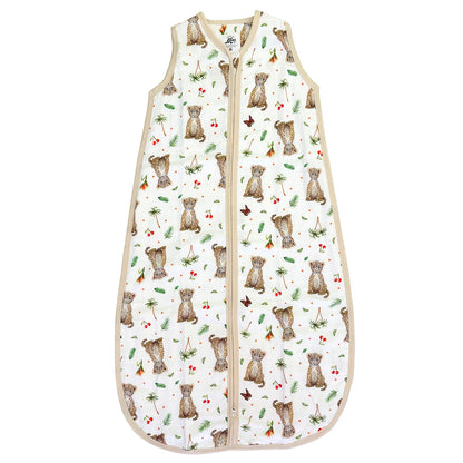 Leopard sleeping bag