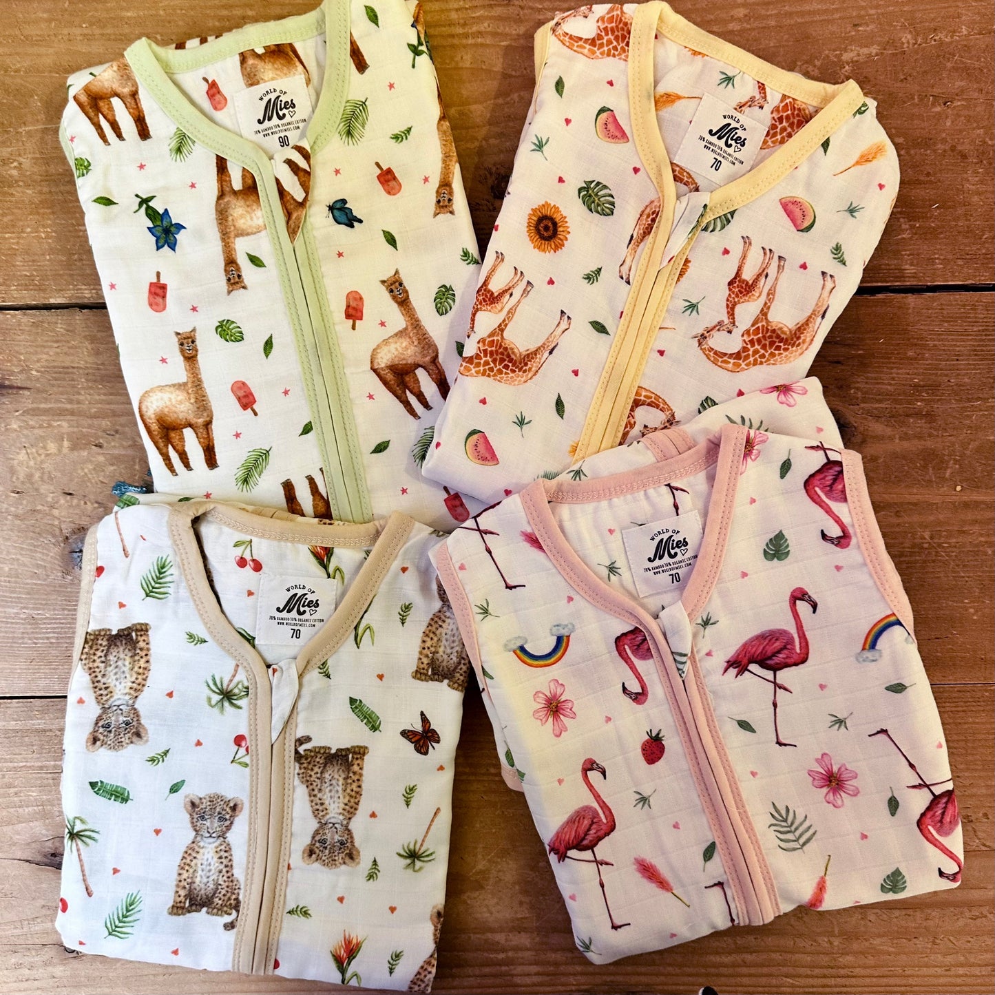 Flamingo sleeping bag