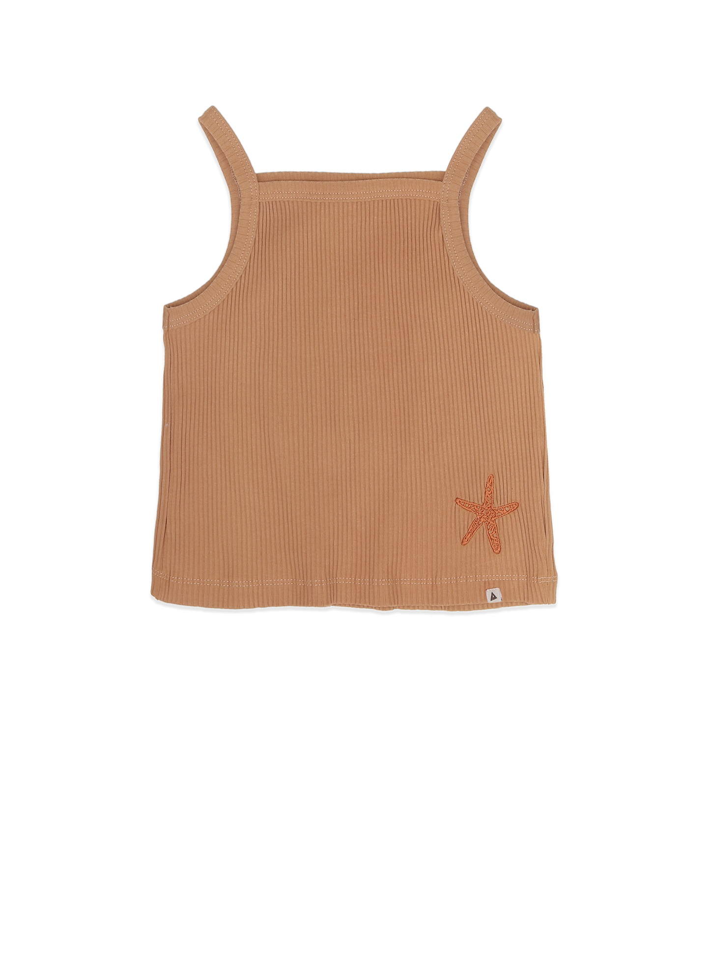 AMMEHOELA Ella Cropped Singlet Sun