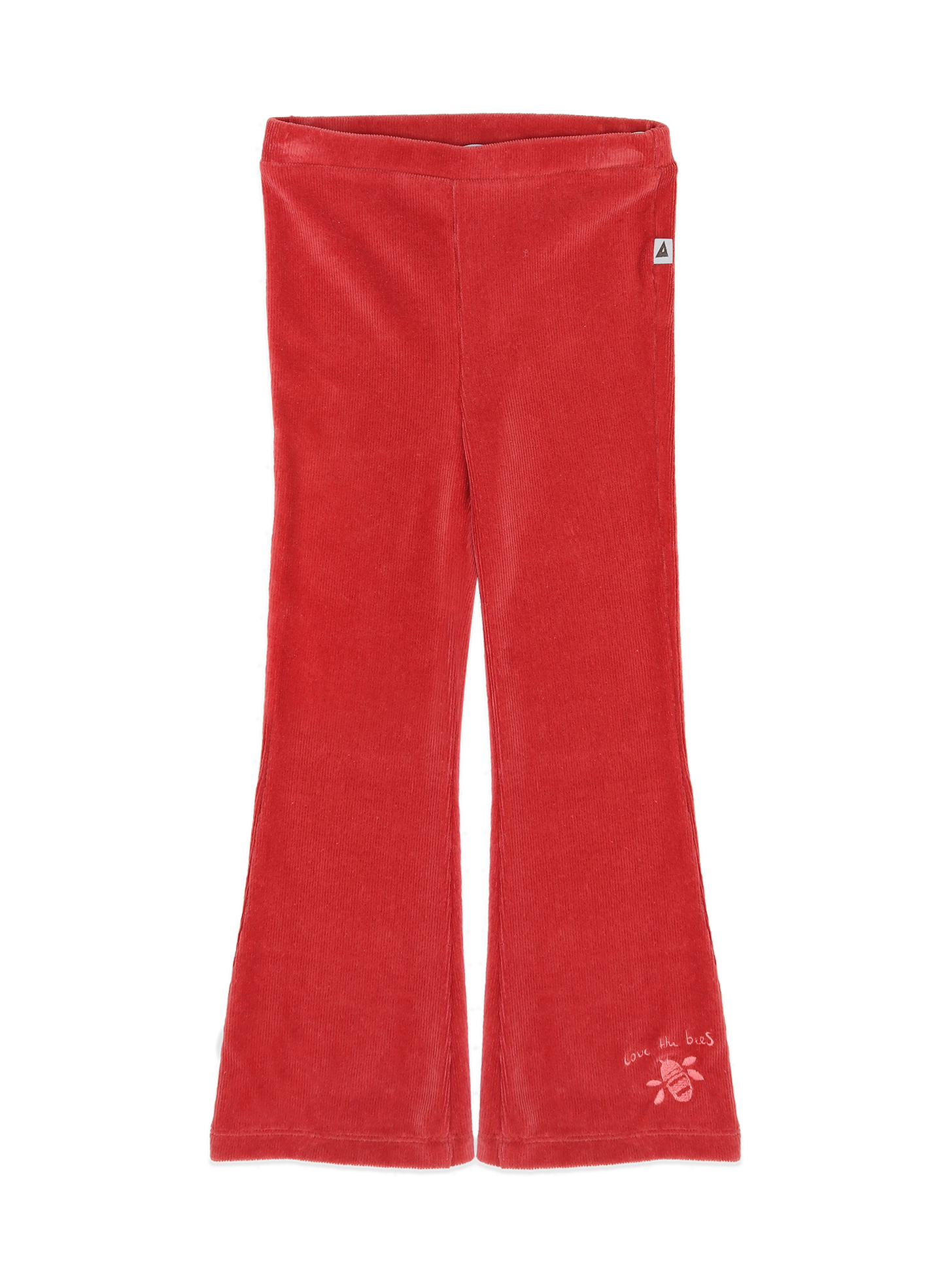 AMMEHOELA Bee Flared Pants Red