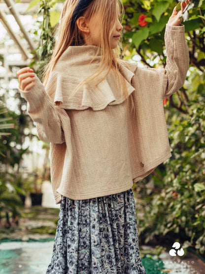 PAVONADA Gianna Blouse Beige