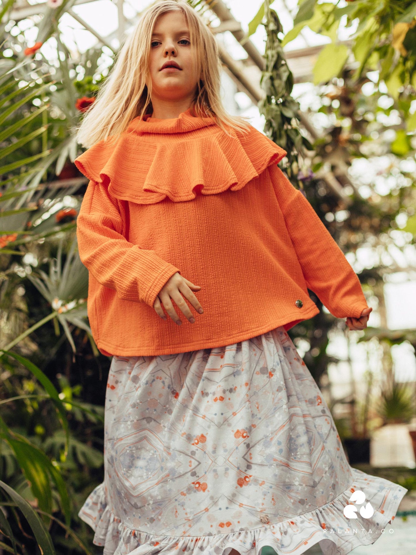 PAVONADA Gianna Blouse Orange