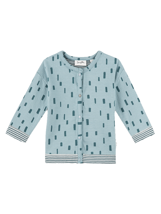 Drop long sleeve sweatshirt-blue