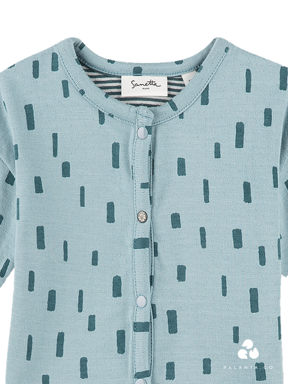 Drop long sleeve sweatshirt-blue