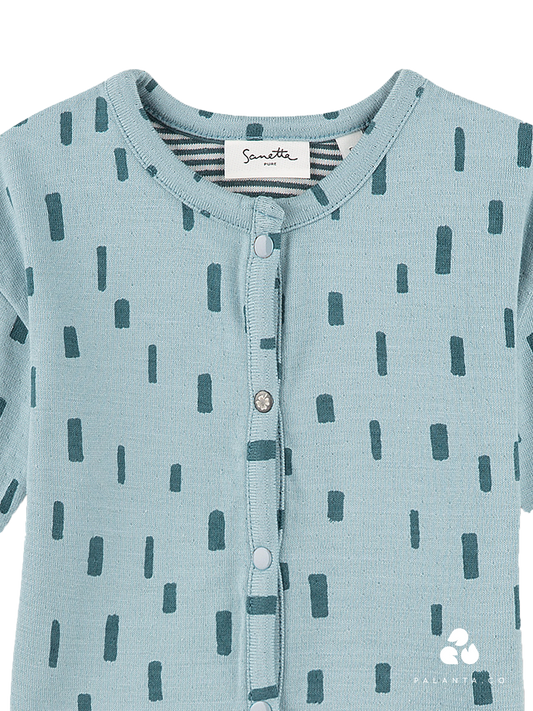 Drop long sleeve sweatshirt-blue