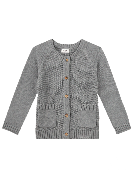 Vegan cardigan-grey