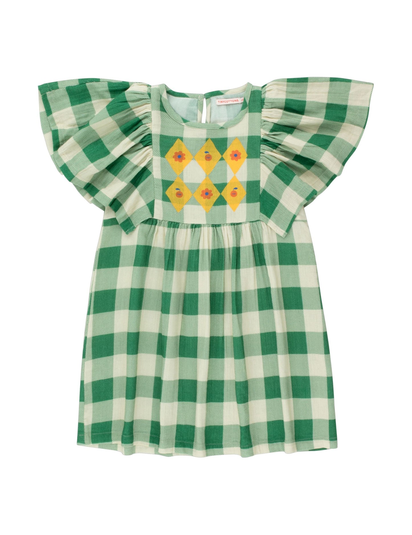 Tiny Cottons Big Check Dress