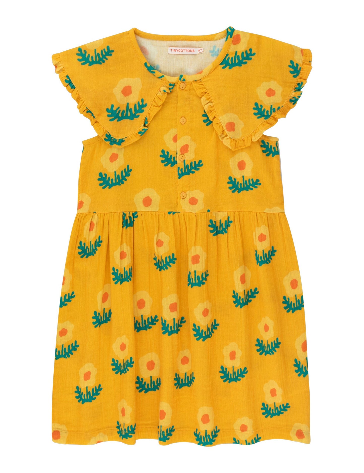 Tiny Cottons Violet Dress Yellow